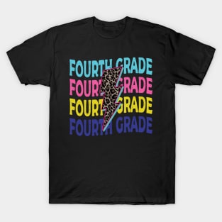 Fourth Grade Lightning bolt T-Shirt